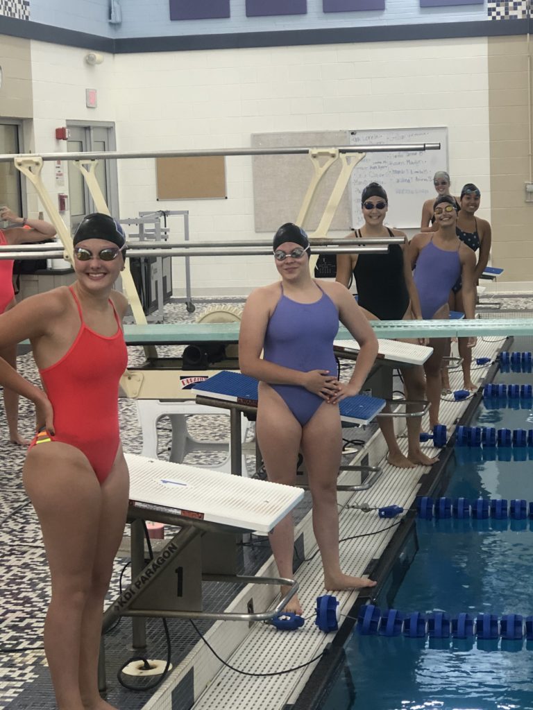 Girls Swimming