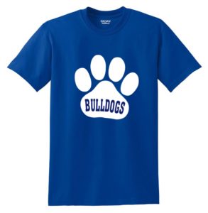 Apparel Gildan Adult 5.5 Oz 50-50 T-Shirt Blue
