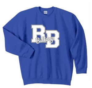 Apparel Gildan Heavy Blend Crewneck Sweatshirt Blue