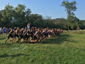 BoysXCountry-StartLine