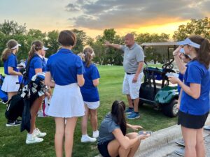 RB Girls Golf Team at Flagg Creek