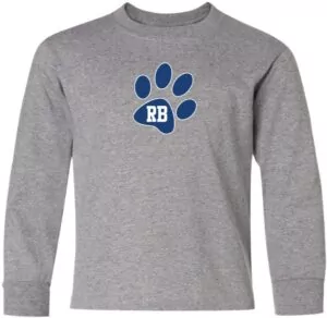 Rb Sports Boosters Youth Long Sleeve T Shirt